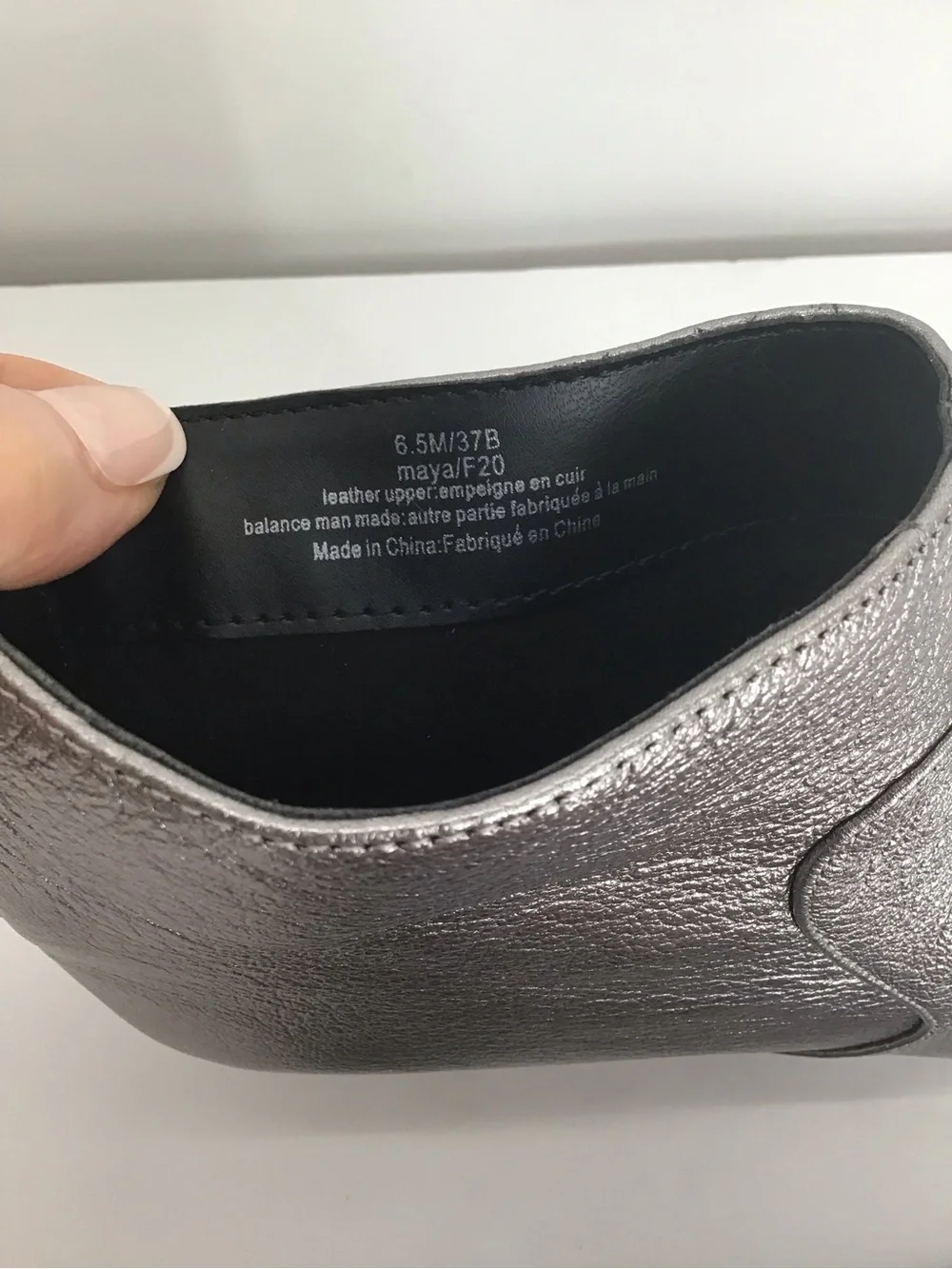 Karl Lagerfeld Paris NWOT Maude Metallic Bootie Pointed Almond Toe Silver Sz 6.5